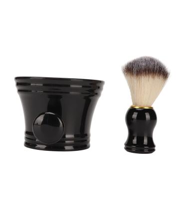 Razor brush set hair shaving brush shaving bowl shaving brush holder shaving brush set for father husband friend birthday and Christmas presents