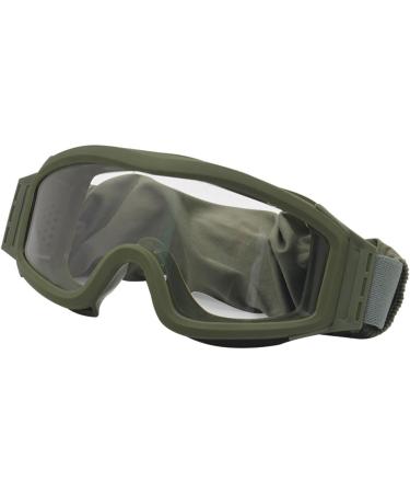 Wowlela Airsoft Tactical Glasses - Protective UV-Resistant Paintball & Shooting Glasses with 3 Interchangeable Lenses for Ski Hunt & Sports - Buy Online on SooperMarket.com