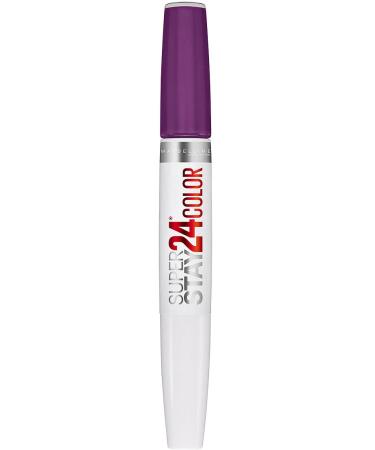 Maybelline New York Superstay 24  2-step Lipcolor  All Day Plum All Day Plum 0.64 Fl Oz (Pack of 1)