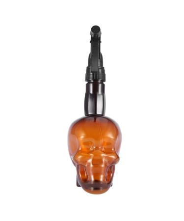 Hairdressing Spray Bottle 500 ml Skull-shaped Refillable Spray Continuous Water Mister for Hairdressing Salon Hair Styling Plants Pets Home Clean