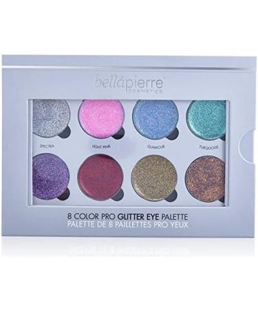 bellapierre 8 color pro glitter palette 1 Count - Buy Online on SooperMarket.com