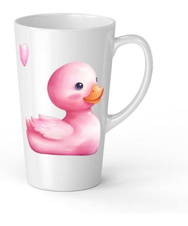 White Ceramic Kids Canard Mug - Large 483 ml Perfect for Hot Chocolate or Milk Fun and Easy to Use - Buy Online on SooperMarket.com