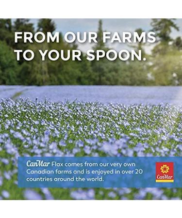 CanMar Organic Milled Golden Roasted Flaxseed (42 oz/1.2 kg) | Great Toasted Taste & Aroma | Gluten-Free  Nut-Free/Omega-3 ALA/Fibre/Plant-Based Protein - Buy Online on SooperMarket.com