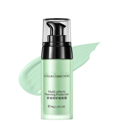 Anti-redness Face Primer Green Colour Corrector Make up Primer for Red & Blemished Skin Moisturising Foundation Base Brighten Skin Tone Grips Makeup To Last Hydrating Isolation Cream 40g