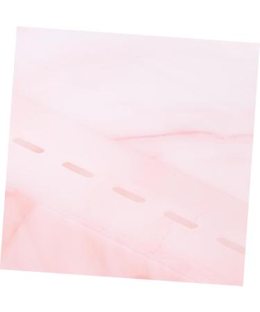 WOFASHPURET Storage Rack Rack for Display Eyelash Holder Eyelash for Extensions Makeup Holder Eyelash Rack Pink Extend Acrylic Marble 14.5x4.5cm - Buy Online on SooperMarket.com