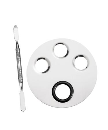 1 Set Palette Manicure Art Tool Nail Color Mixing Tray Manicure Art Kit Manicure Color Mixing Tray Make-up Color Mixing Plate Manicure Color Mixing Plate
