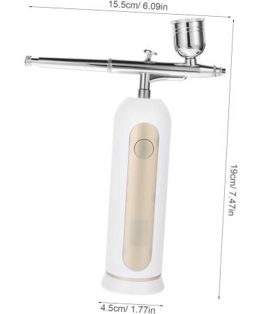 Beavorty 1 Set Spray Hydrating Apparatus Kit Squirt Air Brush for Nails Airbrush for Cakes Airbrush for Nails Airbrush for Cake Decorating Aluminum Alloy Paint White Moisturizing 19.00X15.50X4.50CM White - Buy Online on SooperMarket.com