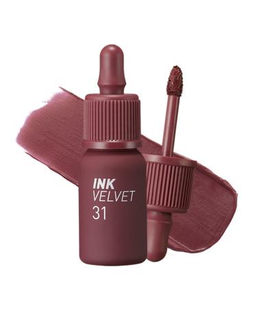 Peripera Ink the Velvet Lip Tint Liquid Lip (0.14 fl oz 031 WINE NUDE)