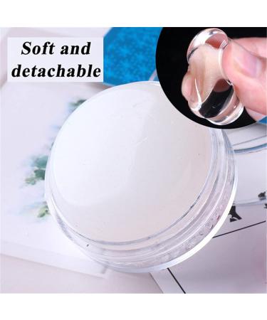 Dornail Clear Silicone French Nail Stamper Kit - Manicure Nail Art Tools - Buy Online on SooperMarket.com