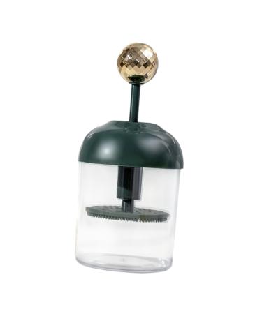 Harilla Foam Maker Face Wash Portable Practical Press Type Facial Foaming Cup Facial Bubble Maker for Shower Shampoo green
