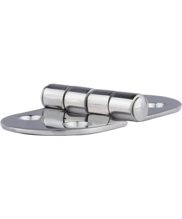 Stainless Steel Mirror Polished Boat Hinges 2 Pack - Butterfly Shaped Cabinet & Door Hinges 3 x 1.5 - Buy Online on SooperMarket.com