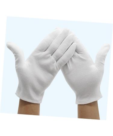 minkissy 24 Pairs Hand Care Laboratory Coin Cotton Industrial Hand Work Moisturizing White Plate - Buy Online on SooperMarket.com