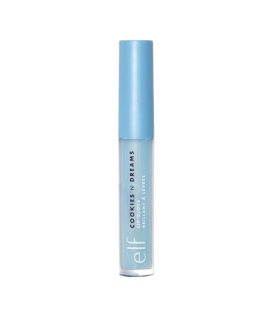e.l.f. Cookies 'N Dreams Lip Gloss - Limited Edition, Non-Sticky & Creamy with Shiny Finish - Buy Online on SooperMarket.com