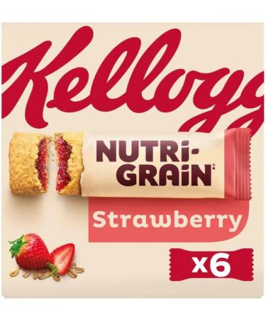 Breakfast Snack Bar Bundle Consisting of Nutrigrain Elevenses Bars Strawberry 6pk (4 Pack) - Buy Online on SooperMarket.com