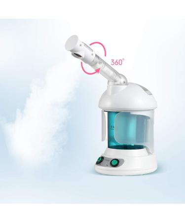 Facial Steamer Nano Ionic Face Steamer Deep Cleaning SPA Humidifier for Skin Moisturizing Cleansing Home Sauna SPA Face Humidifier Atomizer - Buy Online on SooperMarket.com
