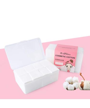 Beaupretty 1000pcs Makeup Remover Pads - Lens Cleaner Cotton Sponge & Cosmetics Removal for Eyes & Lips - Buy Online on SooperMarket.com