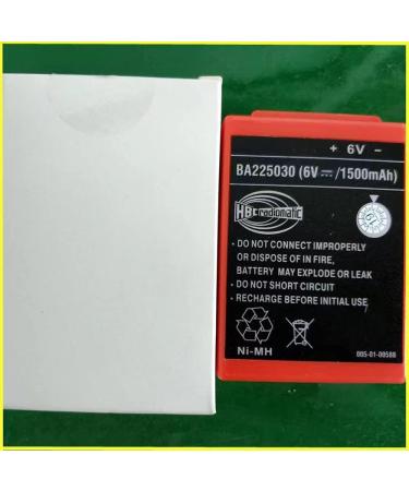 Buy 6V 1500mAh BA225030 Ni-MH Rechargeable Battery for HBC Crane Remote Control - Fast International Shipping - Buy Online on SooperMarket.com