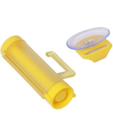 Reusable Plastic Rolling Tube Squeezer Toothpaste Dispenser Toothpaste Holder Bathroom Accessories for Kids Kids Yellow and - Buy Online on SooperMarket.com