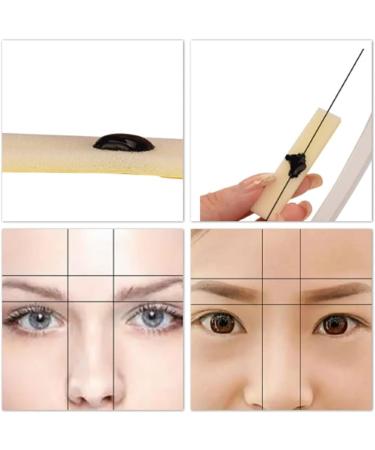 kawehiop Eyebrow Ruler Tool Cosmetic Fittings Positioning Tools Ladies Eye Brow Drawing Stencil Measurement Makeup Fitting - Buy Online on SooperMarket.com
