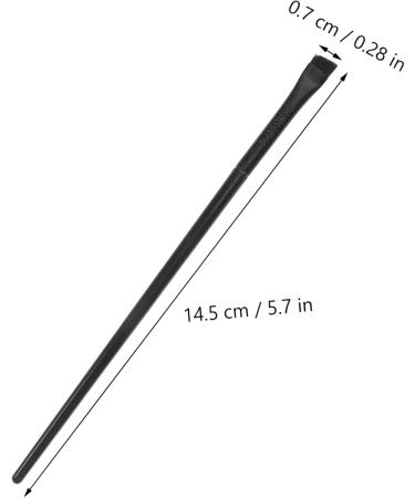 Baluue 24 Pcs Eyeliner Brush Eye Shadow Brush Eye Pencil Brush Eye Makeup Tool Makeup Eyeshadow Black - Buy Online on SooperMarket.com