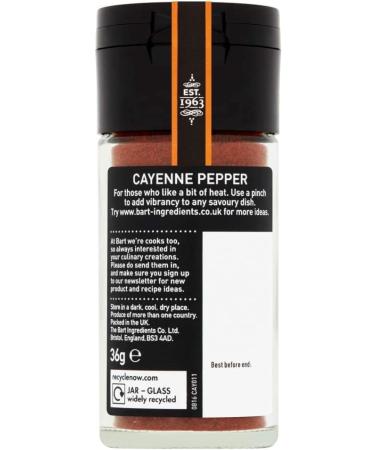 Bart Cayenne Pepper 36g - Premium Quality Spice for Flavorful Dishes - Buy Online on SooperMarket.com