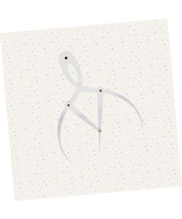 Mikinona Microblading Ruler Eyebrow Stencil Grooming Stencil Shaper Brow Stencils Eyebrow Ruler Template Mold Eyebrow Trimming - Buy Online on SooperMarket.com