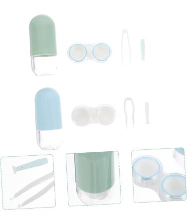 Beavorty 8 Pack Travel Contact Lens Case - Cute & Cozy Eye Care Containers for Contacts Perfect for Travel - Buy Online on SooperMarket.com