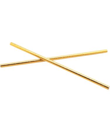 Jesnoe Gold Foil Straws Biodegradable Disposable Drinking Straws Pack of 100 Celebrations - Buy Online on SooperMarket.com