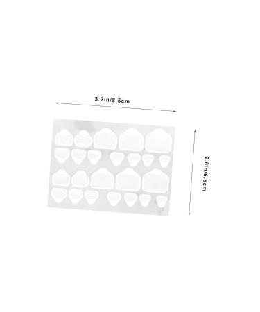HAPINARY 20 Sheets Artificial Nails Medium Length Nail Glue Tabs Nail Adhesive Glue on Nails Medium Length Nail Sticky Tabs Nail Glue Stickers for Press on Nails Sticker Nails Nail Tabs - Buy Online on SooperMarket.com