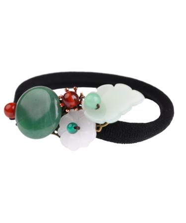 minkissy Hair Scrunchie Rhinestone Headbands for Women Cloth Ponytail Holder Hair Bands for Womens Hair Lady Hair Rope Ponytail Ties Tiara Vintage Hair Tie Hair Ring Miss Chic Etc.