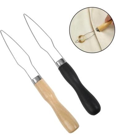 Clothes Shirts Pull Hand Zipper Puller Helper Button Aids Hook E3U5 Tool Arthritis Kit Aid Helper Wooden-universal - Buy Online on SooperMarket.com