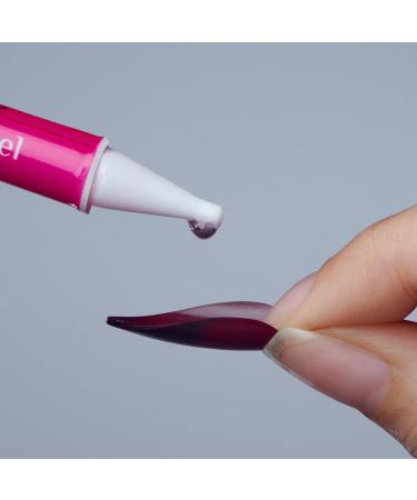 KISS Pink Gel Nail Glue - 10 Pack for Strong Adhesion on Artificial & Natural Nails | 2.0g/0.07 oz. Tubes - International Shipping Available - Buy Online on SooperMarket.com