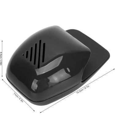 Portable Nail Dryer - Quick Cooling Fan for Fast Nail Polish Drying (Black) - Ideal for Home and Salon Use - Buy Online on SooperMarket.com