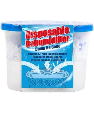 GEMS 24 - 10 - 5 - 1 | Dehumidifiers Interior Damp Trap for Garage, Basement, Wardrobes, Caravan | Moisture Absorber, Mould Control, Humidity Catch - 1 Unit - Buy Online on SooperMarket.com