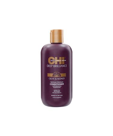 CHI Deep Brilliance Optimum Moisture Conditioner for Unisex 12 oz Conditioner 355 ml (1 Pack)