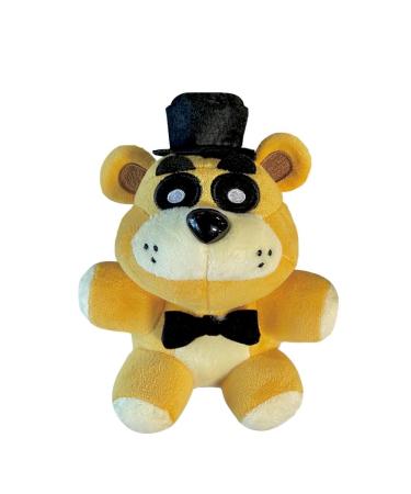 Tongyundacheng FNAF Plush Doll Bonnie Foxy Chica Golden Bear Cute Stuffed Dolls Collectibles - Gifts for FNAF Fans Golden Freddy