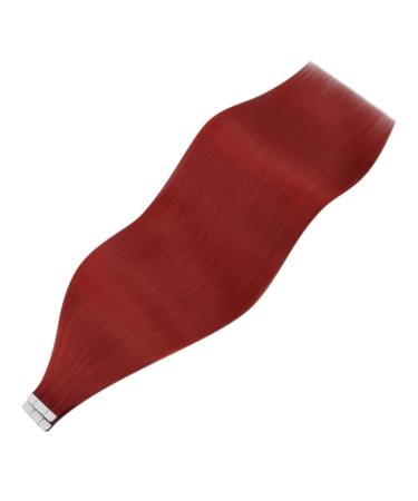 Youngsee 40cm Red Tape In Extensions - Real Hair 10pcs 25g - Smooth Tape for Hair Recovery - Buy Online on SooperMarket.com