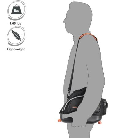 Ibera Seatpost-Mounted Bicycle Carrier Rack | Regular Size Rack Only | Rack and Trunk Bag Combo | Compact Size Option - Buy Online on SooperMarket.com