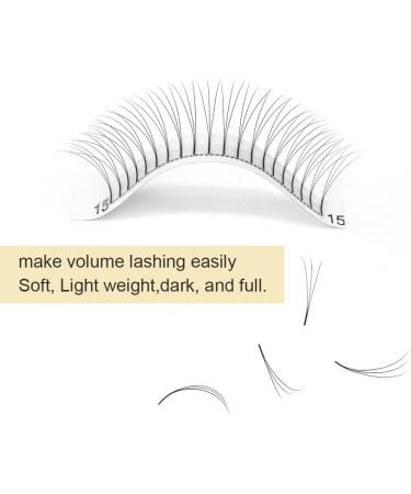 3D Pre Made Fan Eyelash Extensions 0.10 for Russian Volume - C D Curl 8-15mm Mix - Buy Online on SooperMarket.com