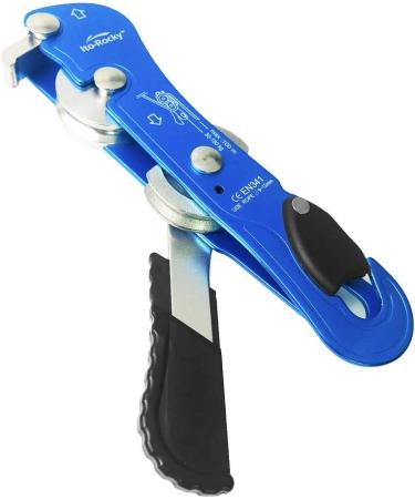 Ito Rocky Climbing Gear Ascender & Rappelling Descender Belay Devices - Blue | For 9-12mm Rope, Rescue & Arborist - Buy Online on SooperMarket.com