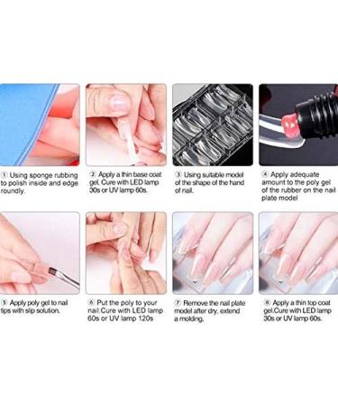 Desikixudy 30Ml Crystal Extend Uv Nail Gel Extension Builder Nail Art Gel Lacquer Jelly Builder Uv Nail Gel 09 - Buy Online on SooperMarket.com