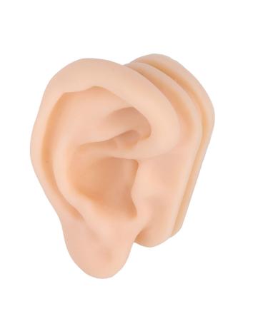 Piercing Practice Model Soft Silicone Ear Model Simulation Ear Acupuncture Practice Model For Hospital Display