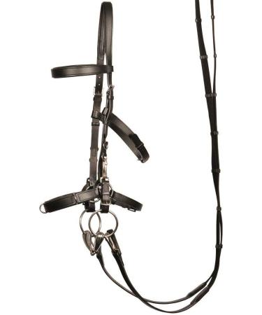 Harrys Horse Kaptoom Bridle - Premium Leather Pony Size | International Shipping Available - Buy Online on SooperMarket.com