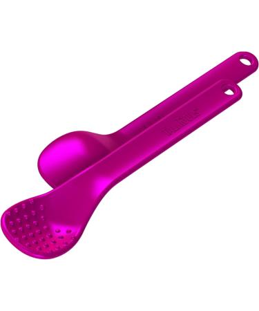 TalkTools Bumpy Maroon Spoons - Set of 12 | Oral Motor Therapy Tools - Buy Online on SooperMarket.com