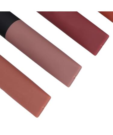 6-Piece Matte Lip Color Set - Safe Harmless Lip Glaze Collection for Effortless Color - Perfect E-commerce Choice - Buy Online on SooperMarket.com