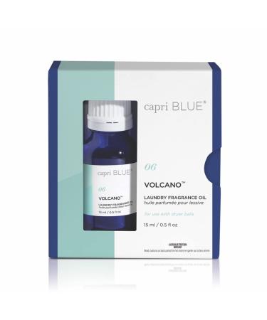 Capri Blue Volcano Laundry Fragrance Oil - Laundry Essential Oils for Wool Dryer Balls - Formulated with Grapefruit & Tangerine Essential Oils (0.5 fl oz)