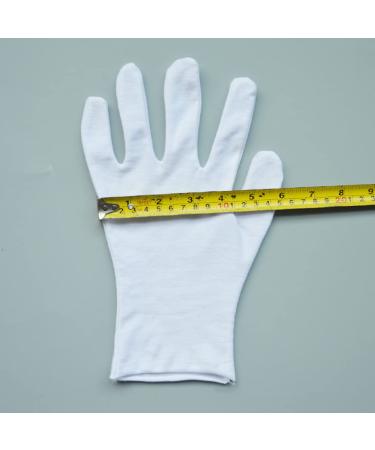 Healeved 18 Pairs White Work Gloves Cotton Gloves Cotton Work Gloves Factory Gloves Lengthen White Gloves - Buy Online on SooperMarket.com