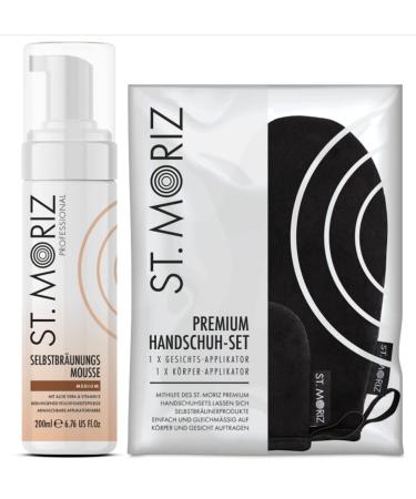 St. Moriz Professional Mousse + Premium Applicator Set (Medium)