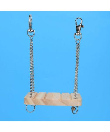 Premium Hamster Swing & Toys | Wooden Hanging Beds for Hamsters Mice Guinea Pigs & Chinchillas - Ideal Pet Accessories - Buy Online on SooperMarket.com