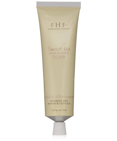 Farmhouse Fresh Sweet Tea Shea Butter Hand Cream Sweet Tea Peach Ginger 2 Fl Oz